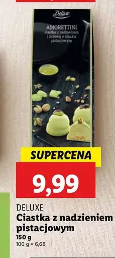 Lidl Ciastka z nadzieniem pistacjowym Deluxe (Schwarz) oferta