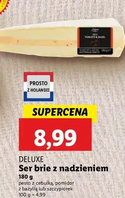 Lidl Ser brie szczypiorek Deluxe (Schwarz) oferta