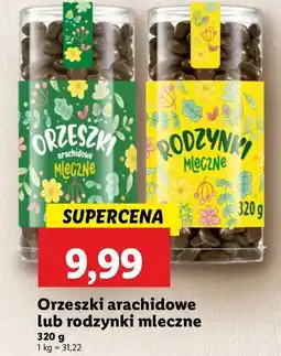 Lidl Orzeszki arachidowe mleczne oferta