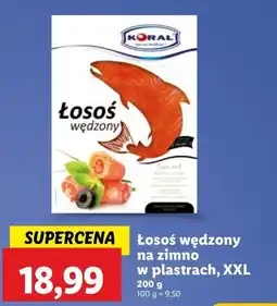 Lidl Łosoś wędzony sałatkowy Koral (Graal) oferta