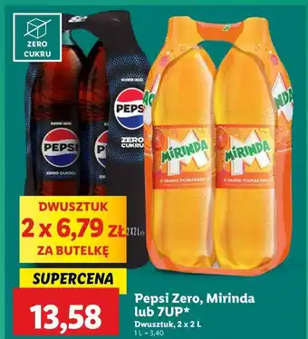 Lidl Napój orange Mirinda oferta