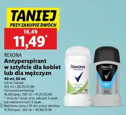 Lidl Antyperspirant Rexona Aloe Vera oferta