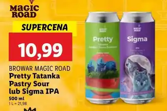 Lidl Piwo sigma Magic Road oferta