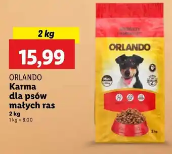 Lidl Karma dla psa z wołowiną Orlando Pure Taste oferta