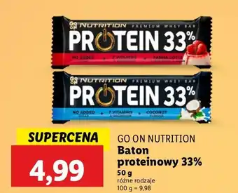 Lidl Baton panna cotta Sante Go On! Protein oferta