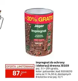 Leroy Merlin Impregnat do drewna Jeger oferta