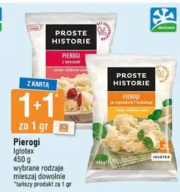 E.Leclerc Pierogi ze szpinakiem i brokułami Iglotex Proste Historie oferta