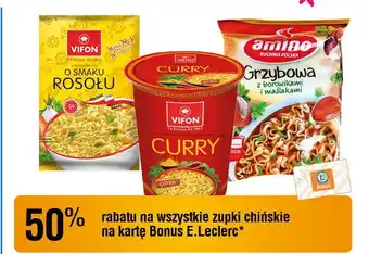 E.Leclerc Zupa grzybowa z borowikami i maślakami Amino oferta