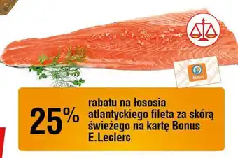 E.Leclerc Filet z łososia oferta