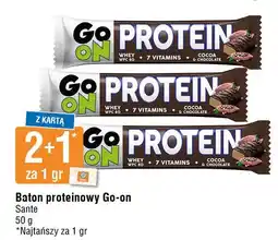 E.Leclerc Baton proteinowy czekoladowy Sante Go On! oferta