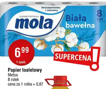 E.Leclerc Papier toaletowy bawełniana biel Mola oferta