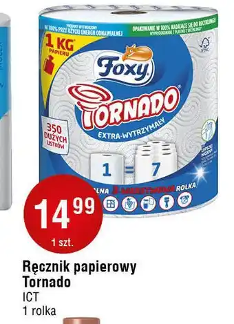 E.Leclerc Ręcznik kuchenny Foxy Tornado oferta