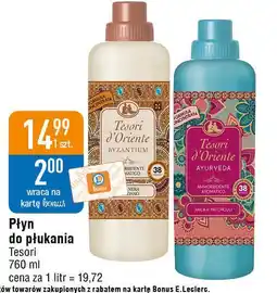 E.Leclerc Koncentrat do płukania ayurveda Tesori D'oriente oferta