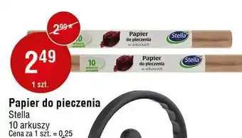 E.Leclerc Papier do pieczenia 10 arkuszy Stella oferta