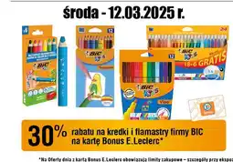 E.Leclerc Flamastry kid couleur Bic Kids oferta