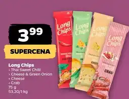 Netto Chipsy crab Long Chips oferta