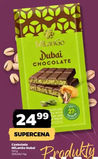 Netto Czekolada dubajska z pistacjami Milango oferta