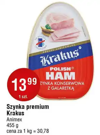 E.Leclerc Szynka konserwowa Krakus Animex oferta