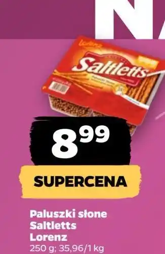 Netto Paluszki solone Lorenz Saltletts oferta