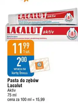 E.Leclerc Pasta do zębów Lacalut Aktiv oferta