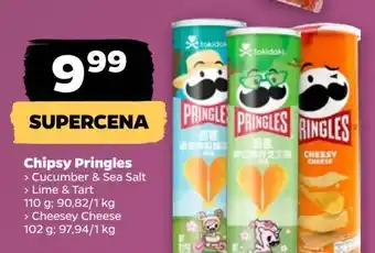 Netto Chipsy cheesy cheese Pringles oferta