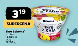 Netto Jogurt z tapioką malina Bakoma Skyr oferta