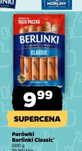 Netto Parówki classic Morliny Berlinki oferta