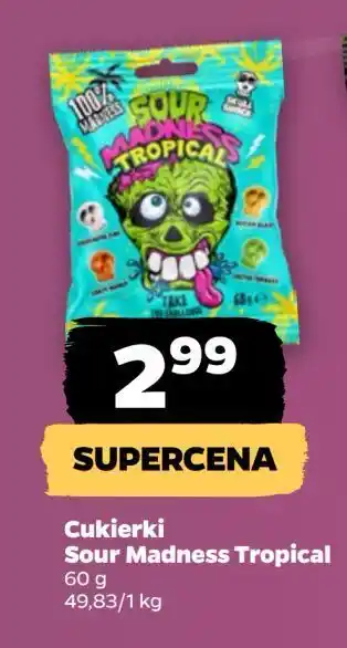 Netto Cukierki kwaśne czaszki Sour Madness oferta