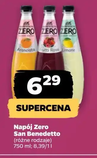 Netto Napój aranciata zero San Benedetto oferta