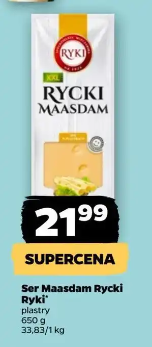 Netto Ser rycki maasdam Ryki oferta