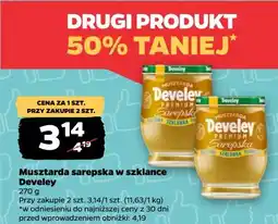 Netto Musztarda premium sarepska Develey oferta