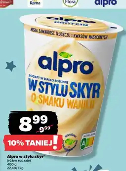 Netto Jogurt wanilia Alpro Skyr Style oferta