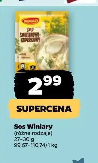 Netto Sos śmietanowo-koperkowy Winiary oferta