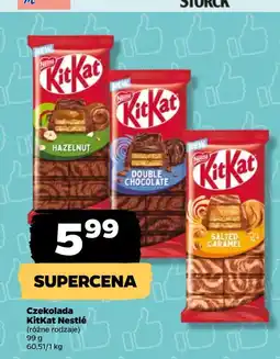 Netto Czekolada salted caramel Kitkat oferta