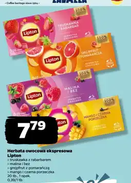 Netto Herbata mango czarna porzeczka Lipton oferta