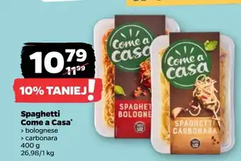 Netto Spaghetti bolognese Come A Casa oferta