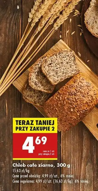 Biedronka Chleb całe ziarno oferta