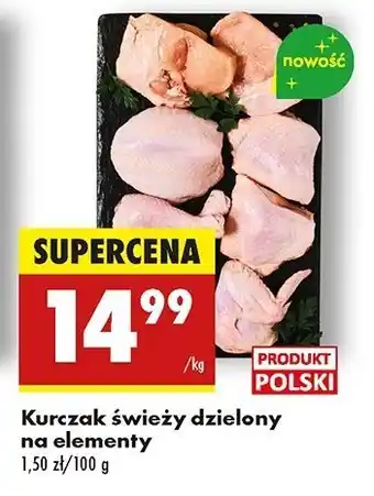 Biedronka Kurczak dzielony na elementy oferta