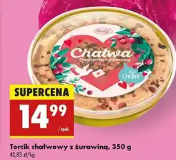 Biedronka Chałwa sezamowa z zurawiną Unitop oferta