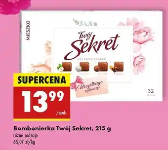 Biedronka Bombonierka Mieszko Twój Sekret oferta