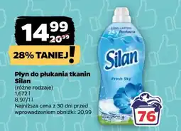 Netto Płyn do płukania fresh sky Silan oferta