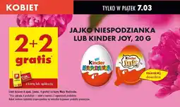 Biedronka Jajko niespodzianka Kinder Niespodzianka oferta