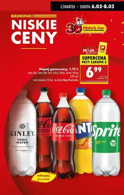 Biedronka Napój Sprite oferta