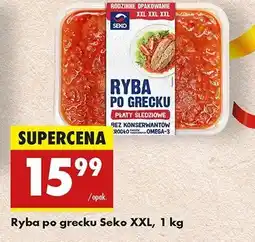 Biedronka Ryba po grecku płaty śledziowe Seko oferta