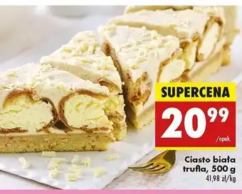 Biedronka Ciasto biała trufla oferta