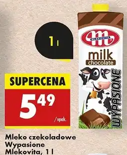 Biedronka Mleko czekoladowe Mlekovita Wypasione oferta