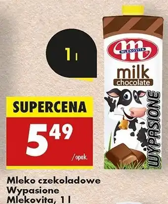 Biedronka Mleko czekoladowe Mlekovita Wypasione oferta