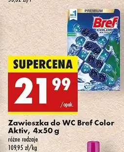 Biedronka Zawieszka do wc eukaliptus Bref Color Aktiv (Wcześniej Blue Active) oferta