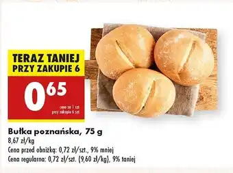 Biedronka Bułka poznańska oferta