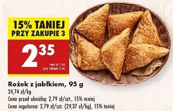 Biedronka Rożek z jabłkiem oferta